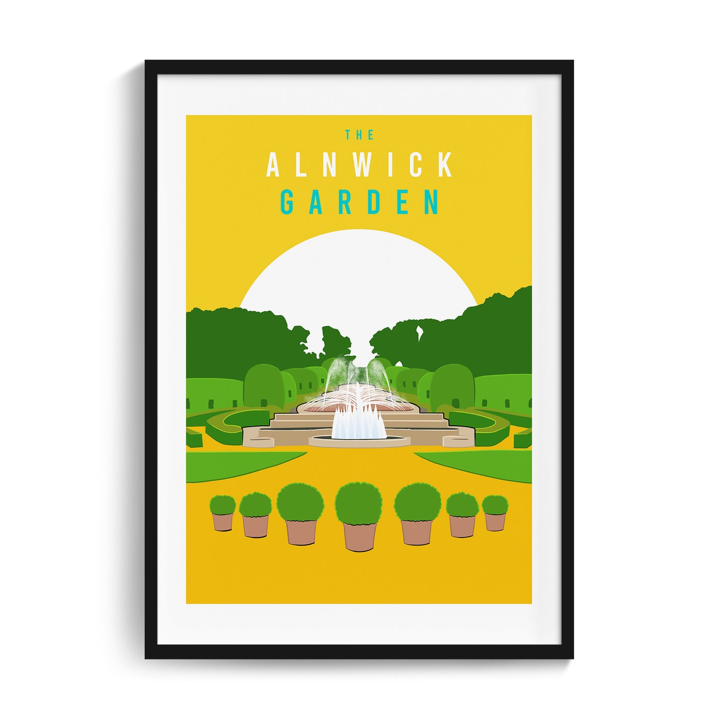 Alnwick | The Alnwick Garden print