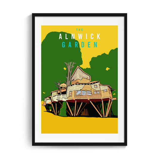 Alnwick | The Alnwick Garden Treehouse print