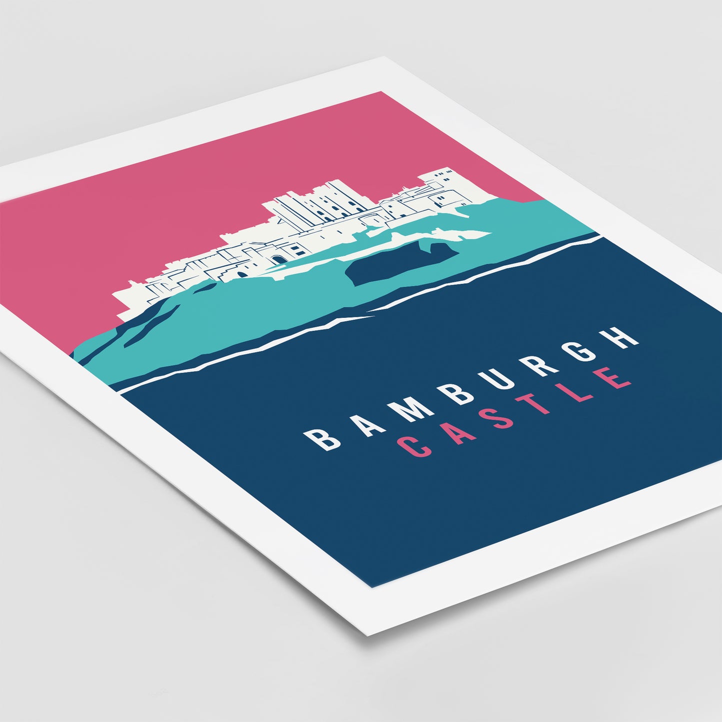 Bamburgh Castle print