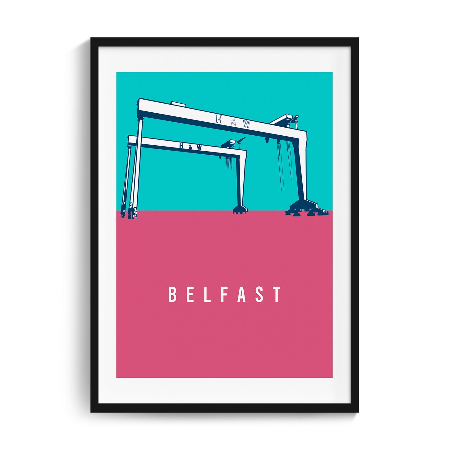 Belfast | Harland and Wolff print