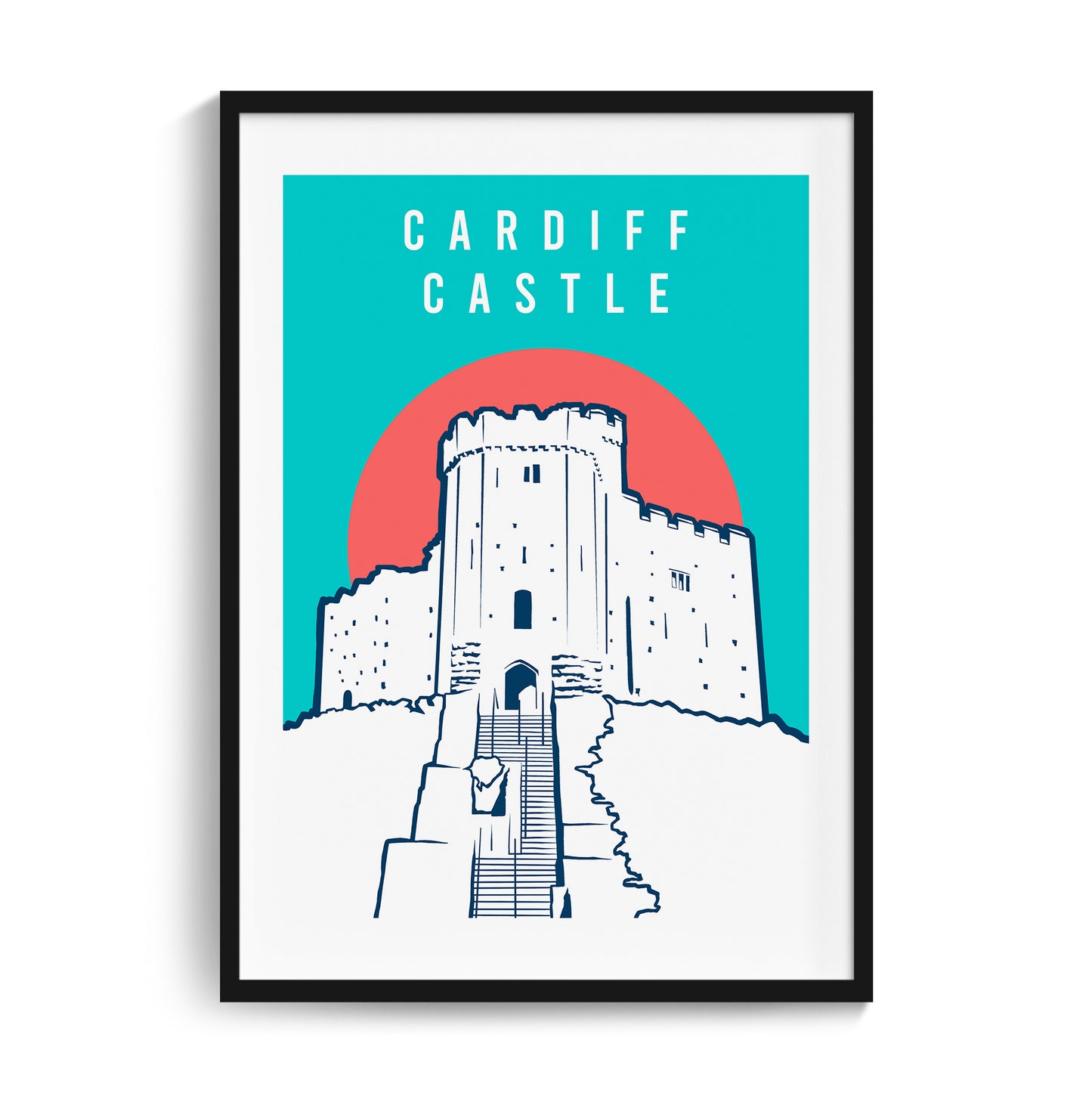 Cardiff Castle print