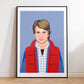 Marty McFly print