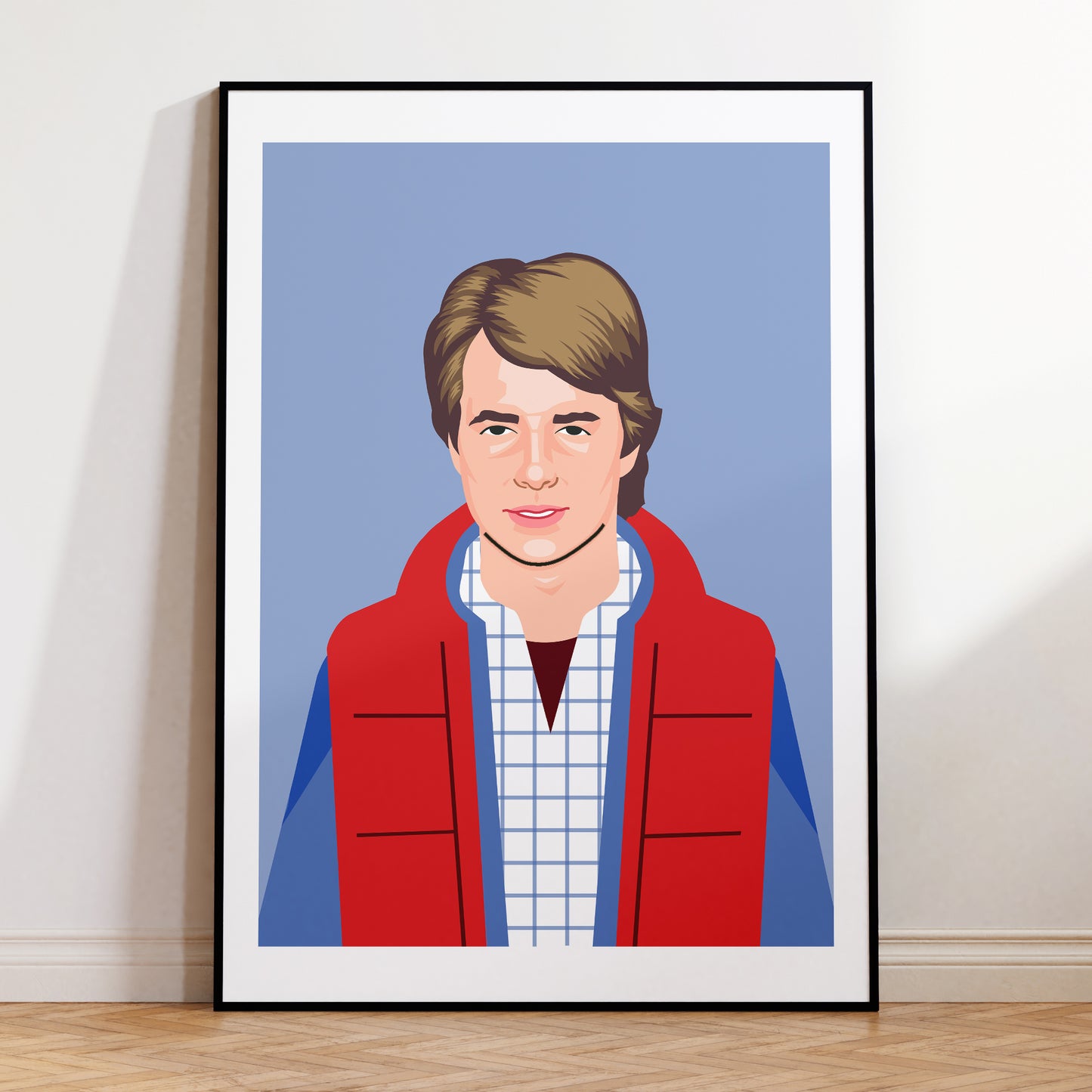 Marty McFly print