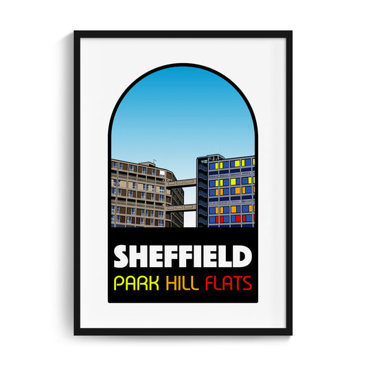 Sheffield | Park Hill Flats print