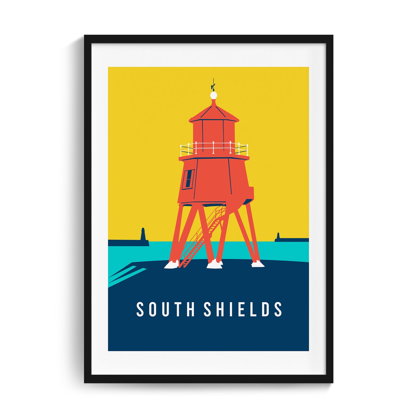 South Shields | Herd Groyne print