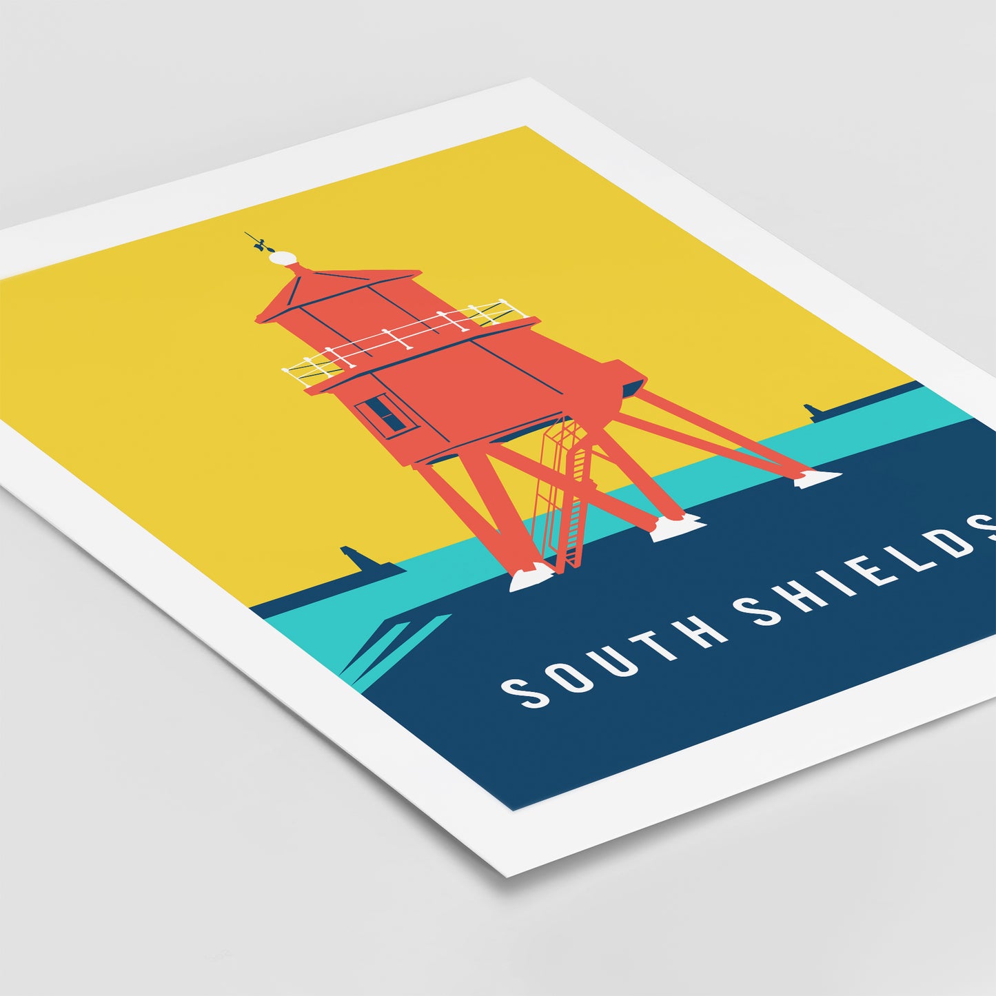 South Shields | Herd Groyne print