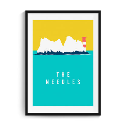 Isle of Wight | The Needles print