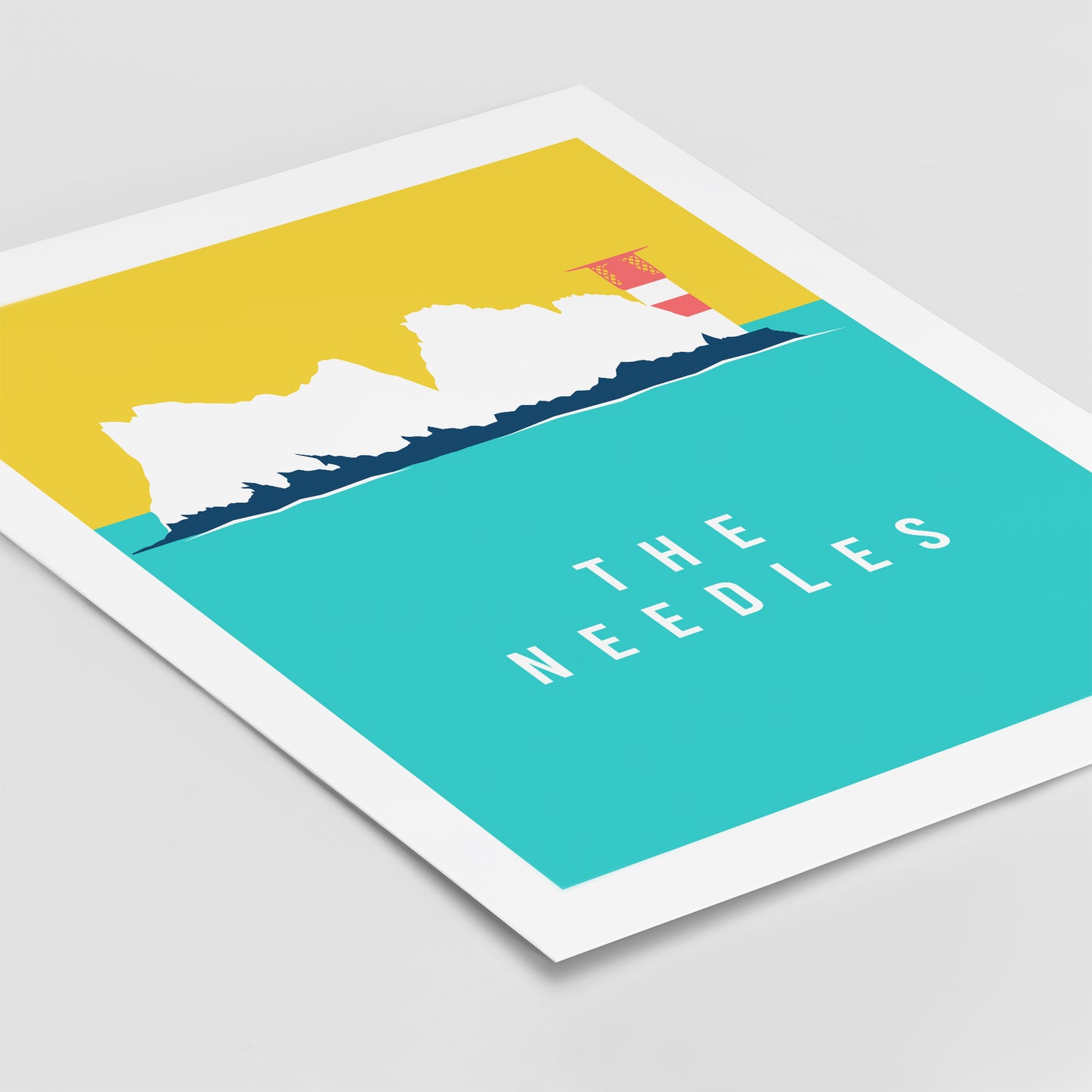 Isle of Wight | The Needles print