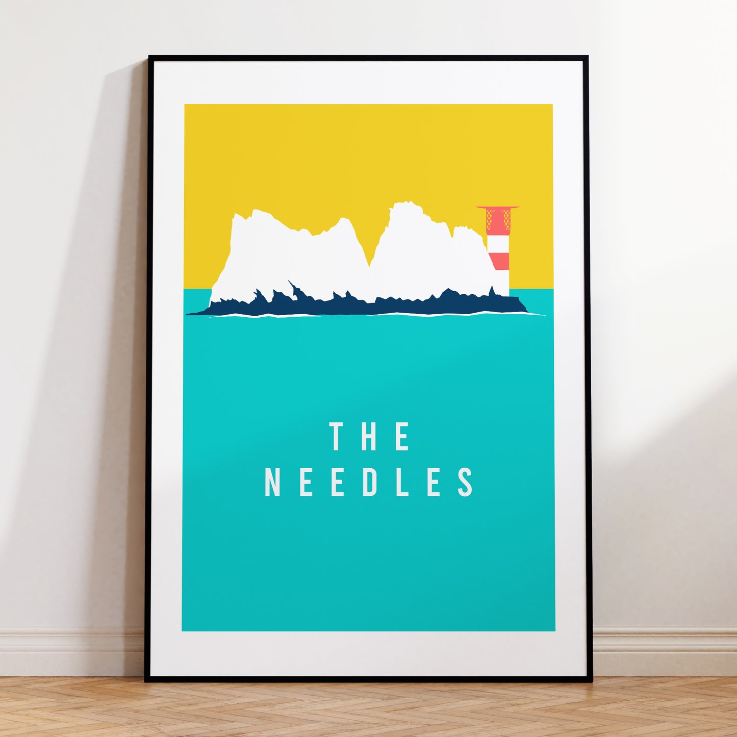 Isle of Wight | The Needles print