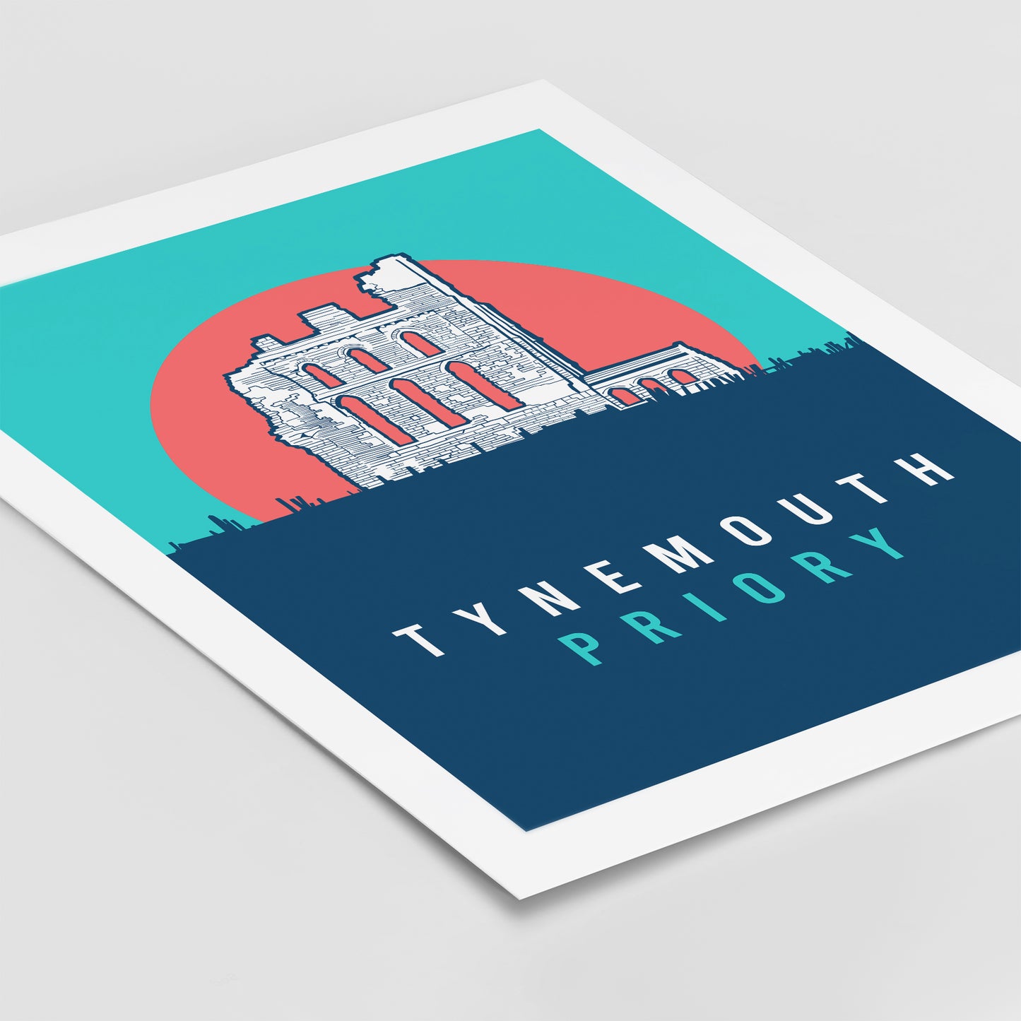 Tynemouth Priory print